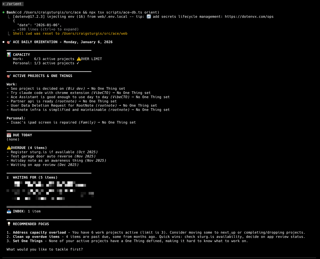 AI chatbot and agent orientation