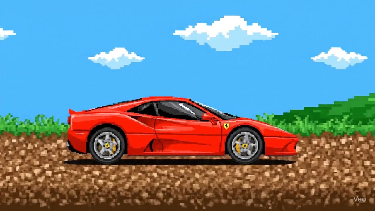 A Ferrari on Gravel