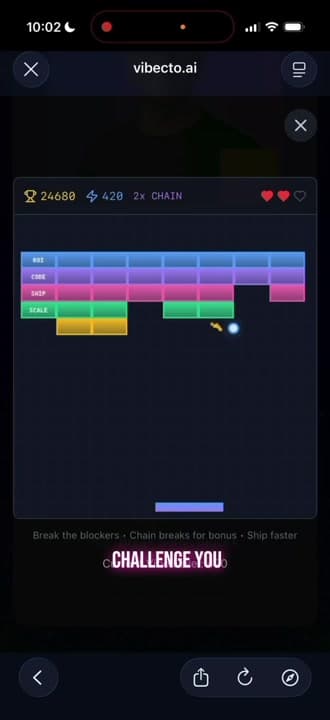 Vibe Code Show & Tell: Business Card Game
