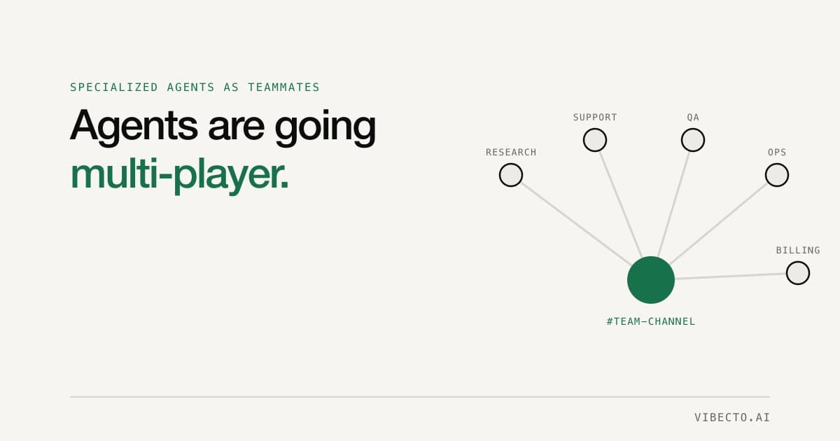Agents Are Going Multi-Player