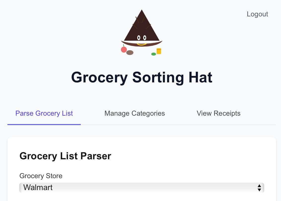 Vibe Coding Show & Tell: The Grocery Sorting Hat